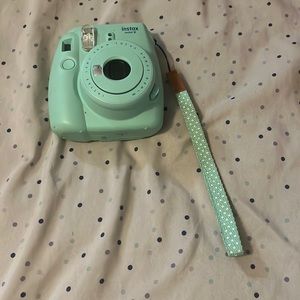 Teal Polaroid camera!! (Film not included)